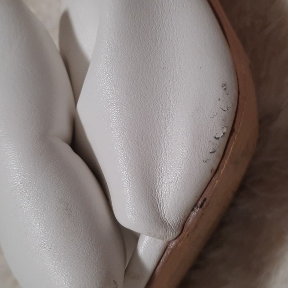 Fashion Nova White Bow Mules Slip-On Elegance - Picture 7 of 7